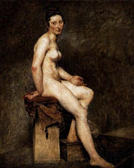 Eugene Delacroix Mlle Rose Norge oil painting art